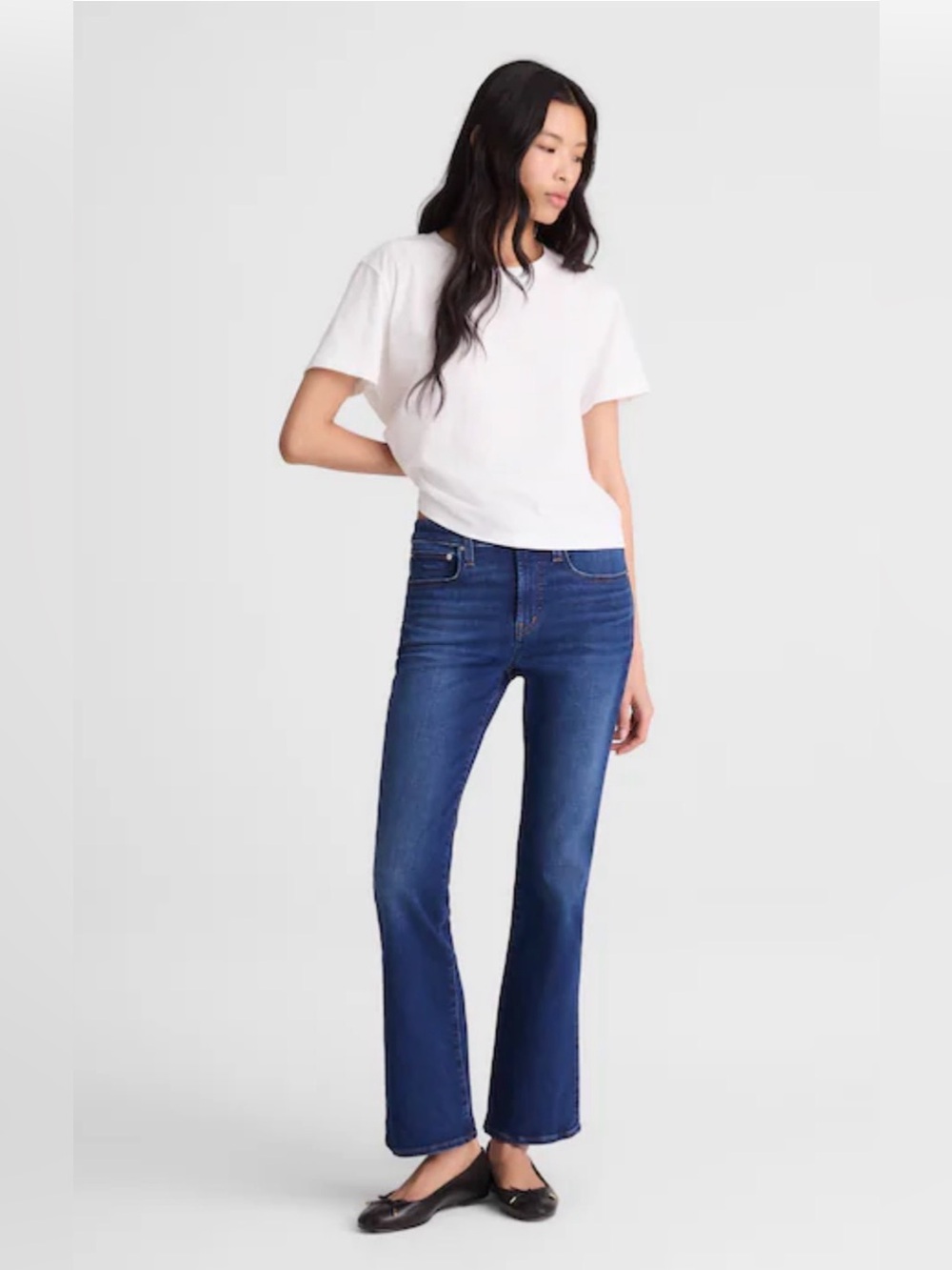 Madewell Mid-Rise Kick Out Jeans Size 28